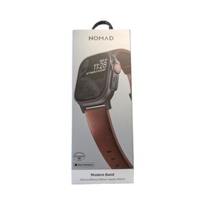 26-Sx Nomad Modern Band Leather Apple Watch 1-9 Series Ultra 1-2, SE 44/45/49mm